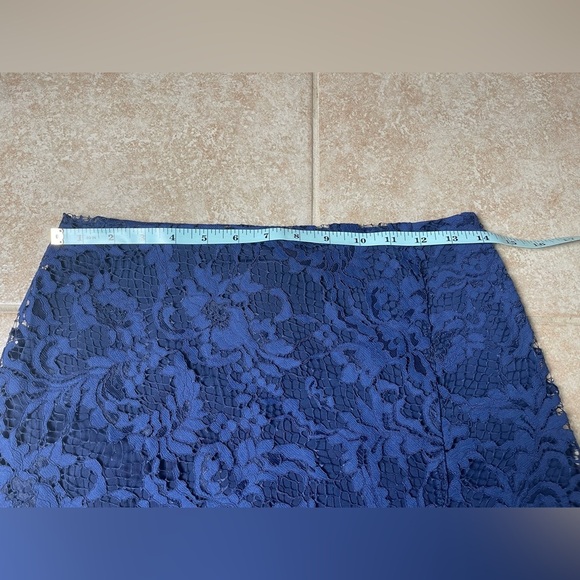 For Love and Lemons Maui Waui Navy Lace 2 piece Set, Size Large New! - Picture 7 of 10